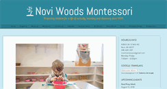 Desktop Screenshot of noviwoods.com